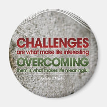 Uitdagingen Inspirerend magneet