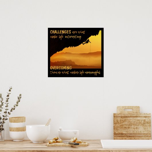 UITDAGINGEN poster (Keuken)