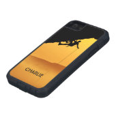 "UITDAGINGEN" telefoongesprekken met aangepaste na Case-Mate iPhone Case (Onderkant)