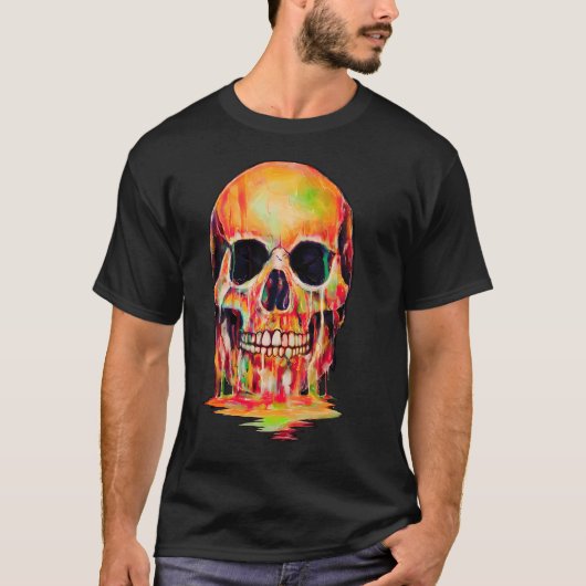 Uitdoven van kleuren t-shirt (Voorkant)