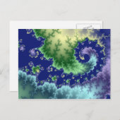 Uitdrijven - Fractaal Briefkaart (Voorkant / Achterkant)