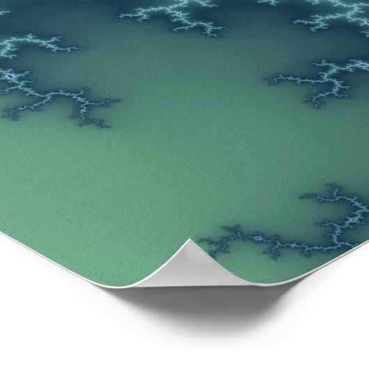 Uitdrijven - Fractaal Poster (Hoek)