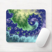 Uitdrijven - Fractal Mousepad Muismat (Met muis)