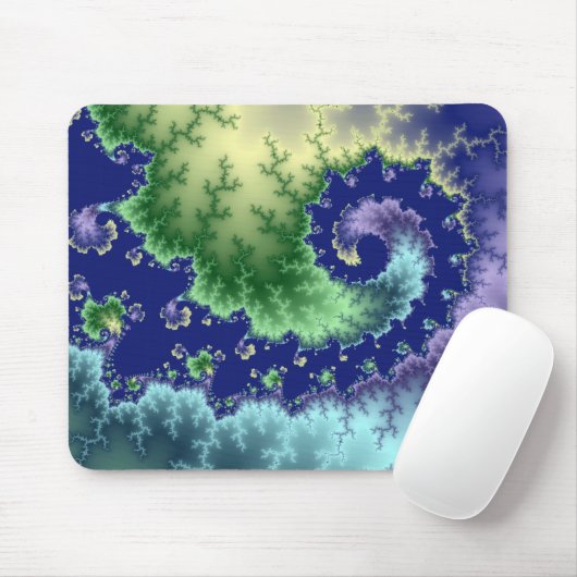 Uitdrijven - Fractal Mousepad Muismat (Met muis)