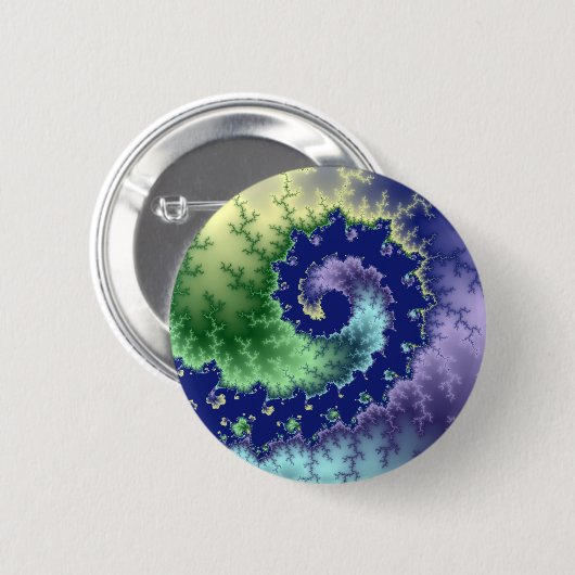 Uitdrijven - Fractale Button (Voorkant /achterkant)