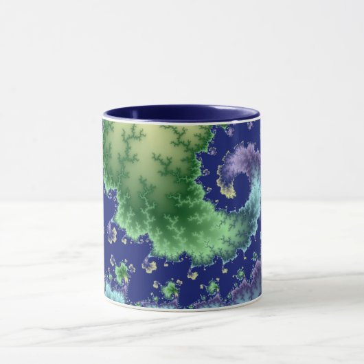 Uitdrijven - Fractale Mok (Midden)