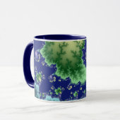 Uitdrijven - Fractale Mok (Voorkant links)