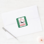 Uitdrukkelijke renspost Speciaal cadeau voor lever Vierkante Sticker (Envelop)