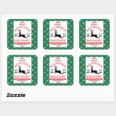 Uitdrukkelijke renspost Speciaal cadeau voor lever Vierkante Sticker (Vel)