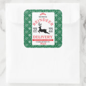 Uitdrukkelijke renspost Speciaal cadeau voor lever Vierkante Sticker (Tas)