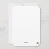 Uitdrukkelijke Rozen in de lucht Feestdagenkaart (Achterkant)