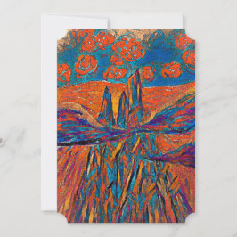 Uitdrukkelijke Rozen in de lucht Feestdagenkaart