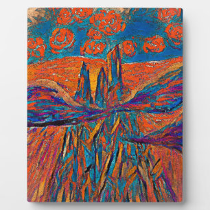 Uitdrukkelijke Rozen in de lucht Fotoplaat