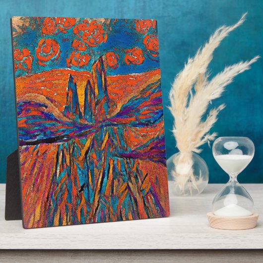 Uitdrukkelijke Rozen in de lucht Fotoplaat (Zijkant)