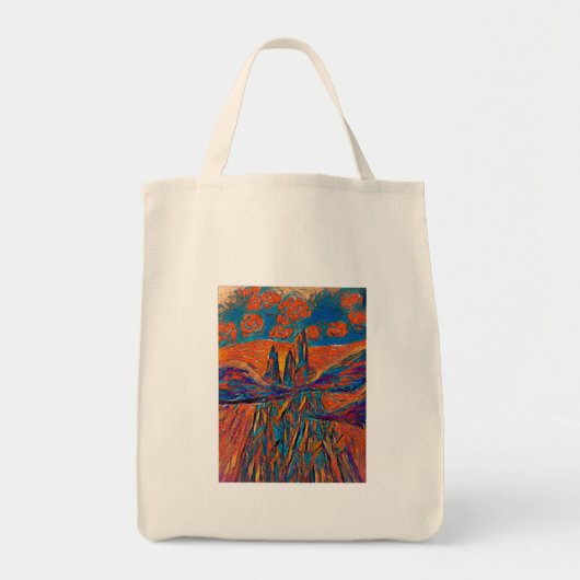 Uitdrukkelijke Rozen in de lucht Tote Bag (Voorkant)