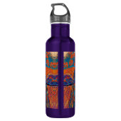 Uitdrukkelijke Rozen in de lucht Waterfles (Achterkant)