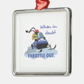 UITDRUKKEN METALEN ORNAMENT (Links)