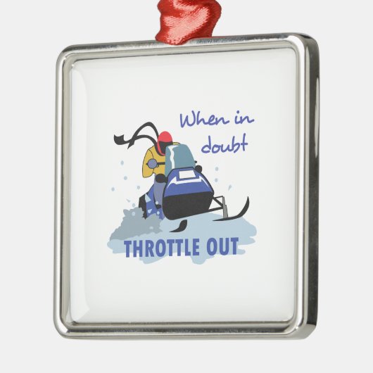 UITDRUKKEN METALEN ORNAMENT (Links)