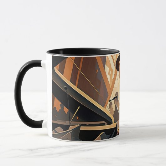 Uitdrukken van de Jazz-Mok Mok (Links)