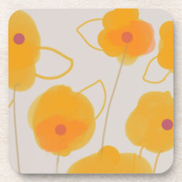 Uitdrukkend natuur ontwerp Hard plastic onderzette Bier Onderzetter