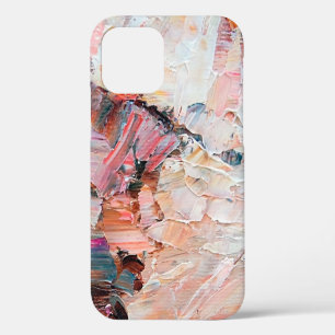 Uitdrukkende pasta-olieverf en -verlichting met re iPhone 12 hoesje