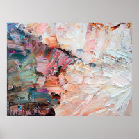 Uitdrukkende pasta-olieverf en -verlichting met re