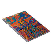 Uitdrukkende Rozen in de lucht en de bergen Notitieboek (Rechterzijde)