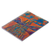 Uitdrukkende Rozen in de lucht en de bergen Notitieboek (Linkerzijde)