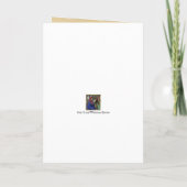 Uitdrukking in de ogen van Walt Whitman Note Cards Kaart (Achterkant)