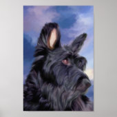 Uitdrukking is alles wat Scottish Terrier Dog is Poster (Voorkant)