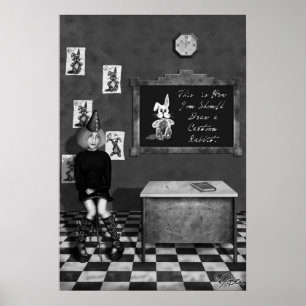 Uitdrukking Onderdruk Poster