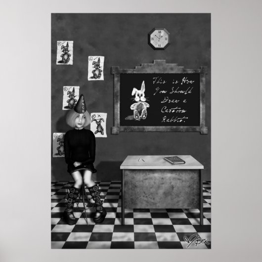 Uitdrukking Onderdruk Poster (Voorkant)