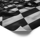 Uitdrukking Onderdruk Poster (Hoek)