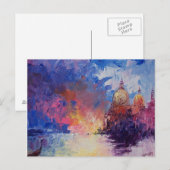 Uitdrukking van de Venice Post Card Briefkaart (Voorkant / Achterkant)