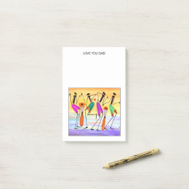 Uitdrukking van geluk Post-It Notes