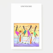 Uitdrukking van geluk Post-It Notes (Voorkant)