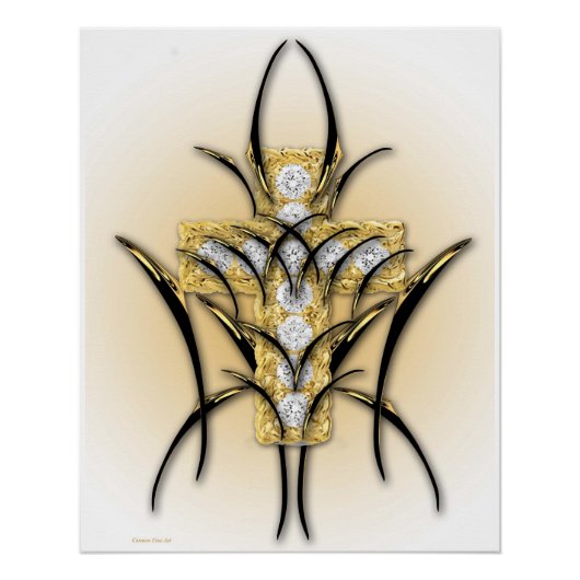 "Uitdrukking van genade", glanzend Poster (Voorkant)