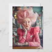 Uitdrukking van Liefde Kus van Tijdloze Genade in Kaart (Voorkant)