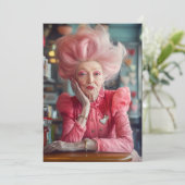 Uitdrukking van Liefde Kus van Tijdloze Genade in Kaart (Staand voorkant)