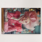 Uitdrukking van Liefde Kus van Tijdloze Genade in  Legpuzzel (Horizontaal)