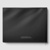 Uitdrukkingen Bling Jewelry Wedding Theme Gastenboek (Achterkant)