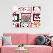 Uitdrukkingen Canvas Afdruk (Insitu (Woonkamer))