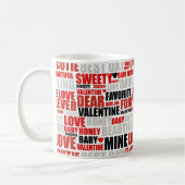 Uitdrukkingen van de liefde koffiemok (Links)