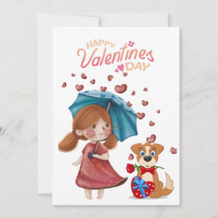 Uitdrukkingen van Liefde, Valentijnsdag viering Feestdagenkaart