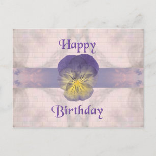 Uitdrukkingen ~ Verjaardag ~ Pansy Briefkaart