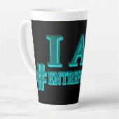Uitdrukkingsontwerp "I AM ENTREPRENEUR". Bestel nu Latte Mok (Linkerhoek)