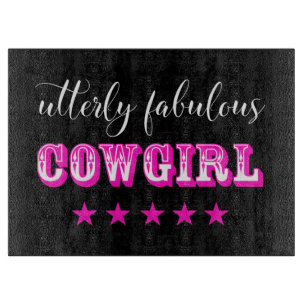 UITEINDELIJK "COWGIRL" SNIJPLANK