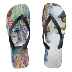 Uiteindelijk geeft het hoop teenslippers