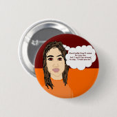 Uiteindelijk komen ze voor je Button. Ronde Button 5,7 Cm (Voorkant /achterkant)