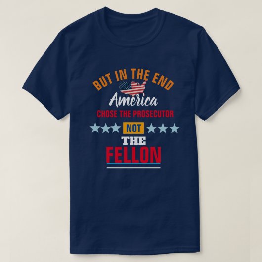 UITEINDELIJK KOOS AMERIKA VOOR DE AANKLAGER T-SHIRT (Design voorkant)